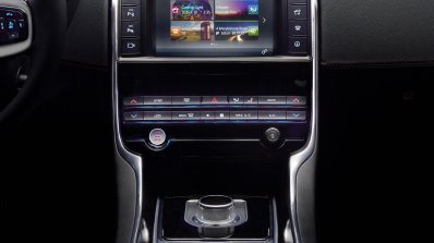 Jaguar XE center console official image