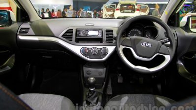 Kia Morning Special Edition at the 2014 Indonesia International Motor Show interior