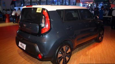 Kia Soul rear right three quarter at the CAMPI 2014