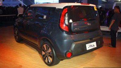 Kia Soul rear three quarter at the CAMPI 2014