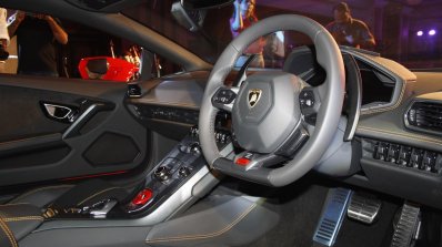 Lamborghini Huracan India Launch dashboard