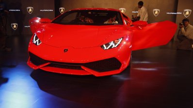 Lamborghini Huracan India Launch doors open