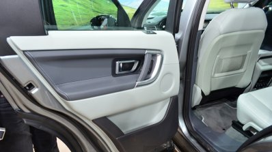 Land Rover Discovery Sport door trim at the 2014 Paris Motor Show