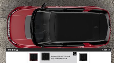 Land Rover Discovery Sport options roof