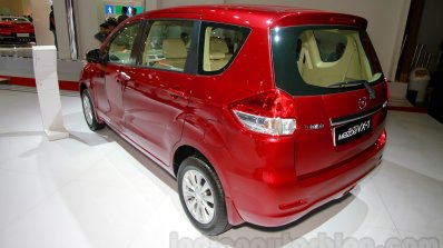 Mazda VX-1 AT rear three quarters left at the 2014 Indonesia International Motor Show