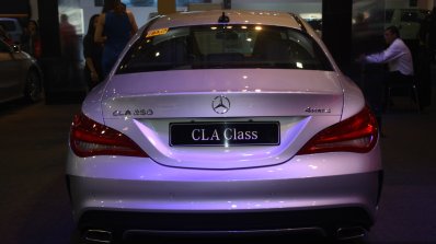 Mercedes CLA at the 2014 Philippines Motor Show rear