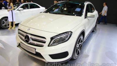 Mercedes GLA at the Indonesia International Motor Show 2014