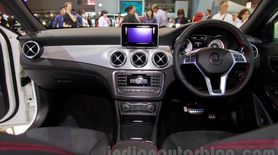 Mercedes GLA dashboard at the Indonesia International Motor Show 2014