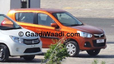 New Maruti Alto K10 facelift revealed front