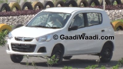 New Maruti Alto K10 facelift revealed headlight