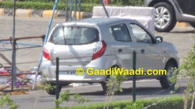 New Maruti Alto K10 facelift revealed rear