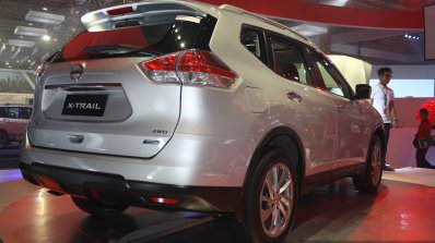 New Nissan X-Trail rear three quarter at CAMPI 2014