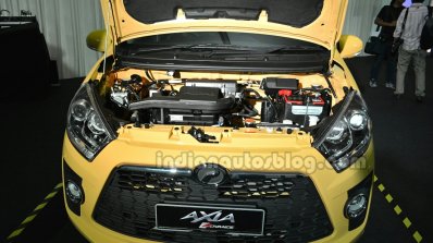 Perodua Axia engine at the Malaysian launch