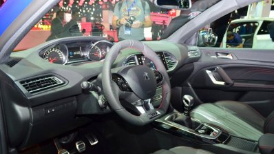 Peugeot 308 GT cabin at the 2014 Paris Motor Show