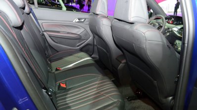 Peugeot 308 GT rear seats at the 2014 Paris Motor Show