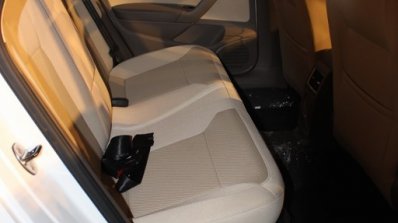 Skoda Rapid facelift rear seats
