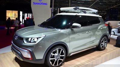 Ssangyong XIV-Adventure Concept front three quarters at the 2014 Paris Motor Show