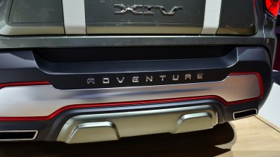 Ssangyong XIV-Adventure Concept scruff plate at the 2014 Paris Motor Show