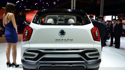 Ssangyong XIV-Air Concept rear fascia at the 2014 Paris Motor Show