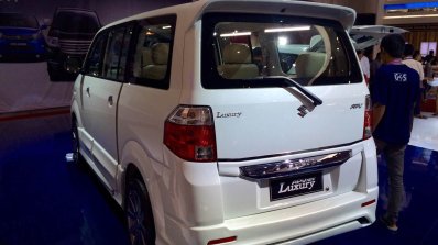 Suzuki APV Luxury at the 2014 Indonesia International Motor Show rear quarter