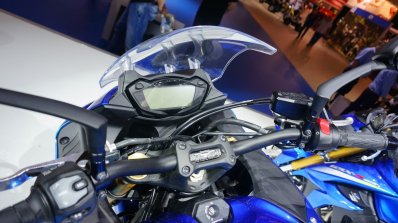 Suzuki GSX-S1000F instrument panel at the INTERMOT 2014