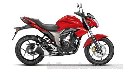 Suzuki Gixxer Side Red