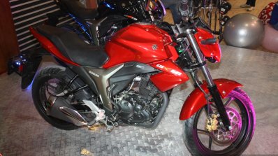 Suzuki Gixxer at the 2014 Nepal Auto Show