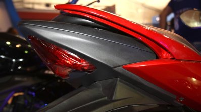 Suzuki Gixxer tail section at the 2014 Nepal Auto Show