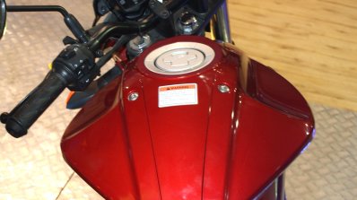 Suzuki Gixxer tank at the 2014 Nepal Auto Show