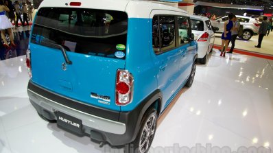 Suzuki Hustler rear three quarters right at the 2014 Indonesia International Motor Show
