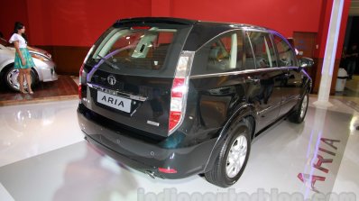 Tata Aria AT A-Tronic at the 2014 Indonesia International Motor Show rear quarters