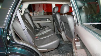 Tata Aria AT A-Tronic at the 2014 Indonesia International Motor Show rear seat