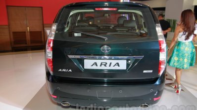 Tata Aria AT A-Tronic at the 2014 Indonesia International Motor Show rear