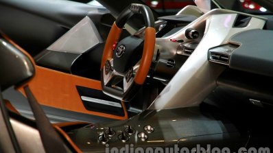 Toyota FT-1 concept cockpit at the 2014 Indonesia International Motor Show