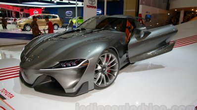 Toyota FT-1 concept front three quarters at the 2014 Indonesia International Motor Show