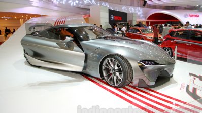 Toyota FT-1 concept front three quarters left at the 2014 Indonesia International Motor Show