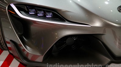 Toyota FT-1 concept headlamp at the 2014 Indonesia International Motor Show