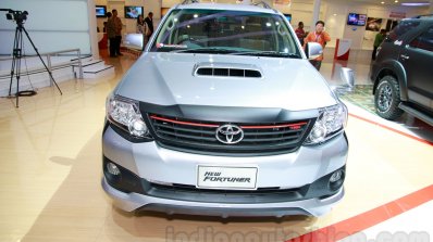 Toyota Fortuner TRD Edition front at the Indonesian International Motor Show 2014