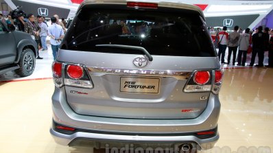 Toyota Fortuner TRD Edition rear at the Indonesian International Motor Show 2014