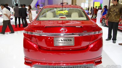 Toyota Vios TRD Sportivo at the 2014 Indonesia International Motor Show rear