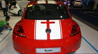 VW Beetle rear at the 2014 Philippines International Motor Show