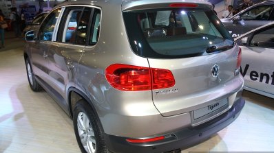 VW Tiguan rear right three quarter at the 2014 Nepal Auto Show