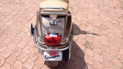 Vespa Elegante brown rear
