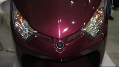 Yamaha Cygnus Alpha apron at the 2014 Nepal Auto Show