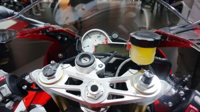 2015 BMW S 1000 RR dashboard at the INTERMOT 2014