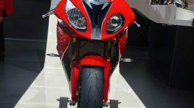 2015 BMW S 1000 RR front at the INTERMOT 2014