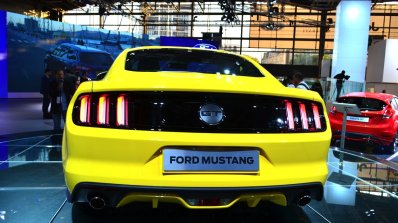 2015 Ford Mustang rear at the 2014 Paris Motor Show