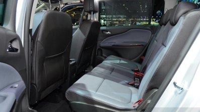2015 Opel Zafira Tourer 2.0-litre CDTI rear seats at the 2014 Paris Motor Show