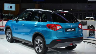 2015 Suzuki Vitara blue at the 2014 Paris Motor Show