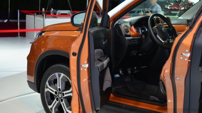 2015 Suzuki Vitara doors open at the 2014 Paris Motor Show